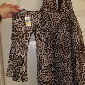 Brand new tiger color dress